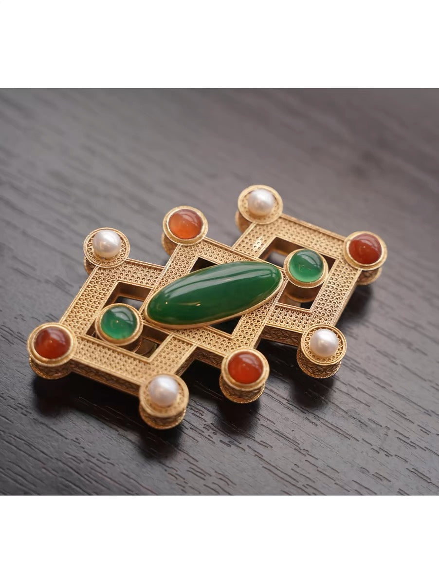 Fang Kou 方扣 HANFU ACCESSORY CLOTH BELT