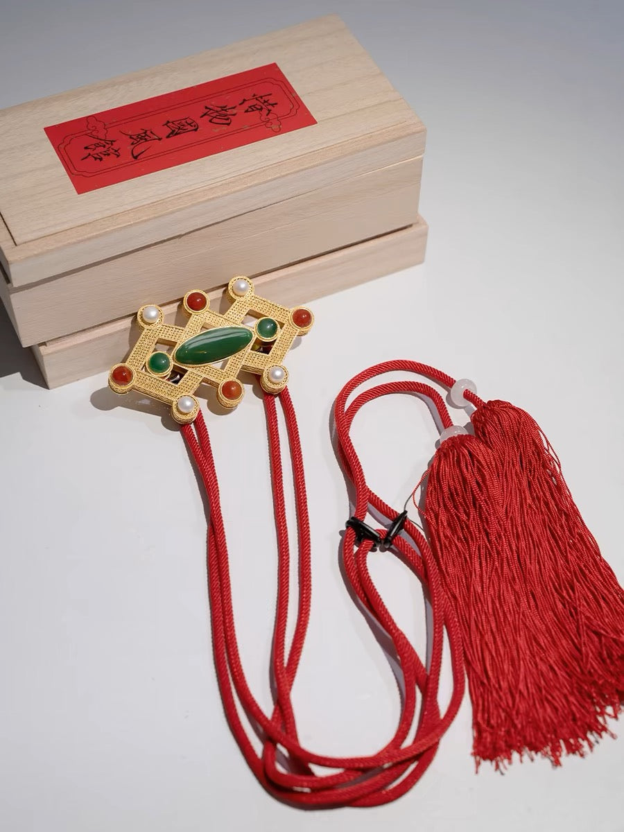 Fang Kou 方扣 HANFU ACCESSORY CLOTH BELT