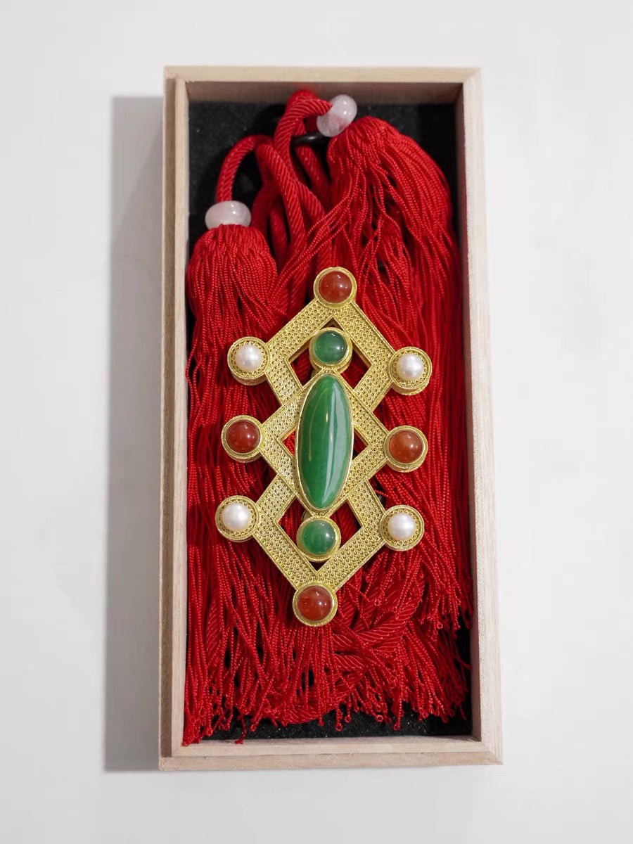 Fang Kou 方扣 HANFU ACCESSORY CLOTH BELT