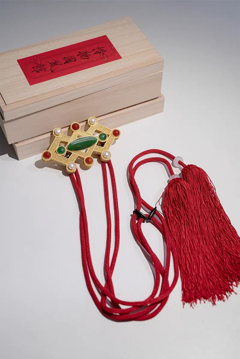 Fang Kou 方扣 HANFU ACCESSORY CLOTH BELT