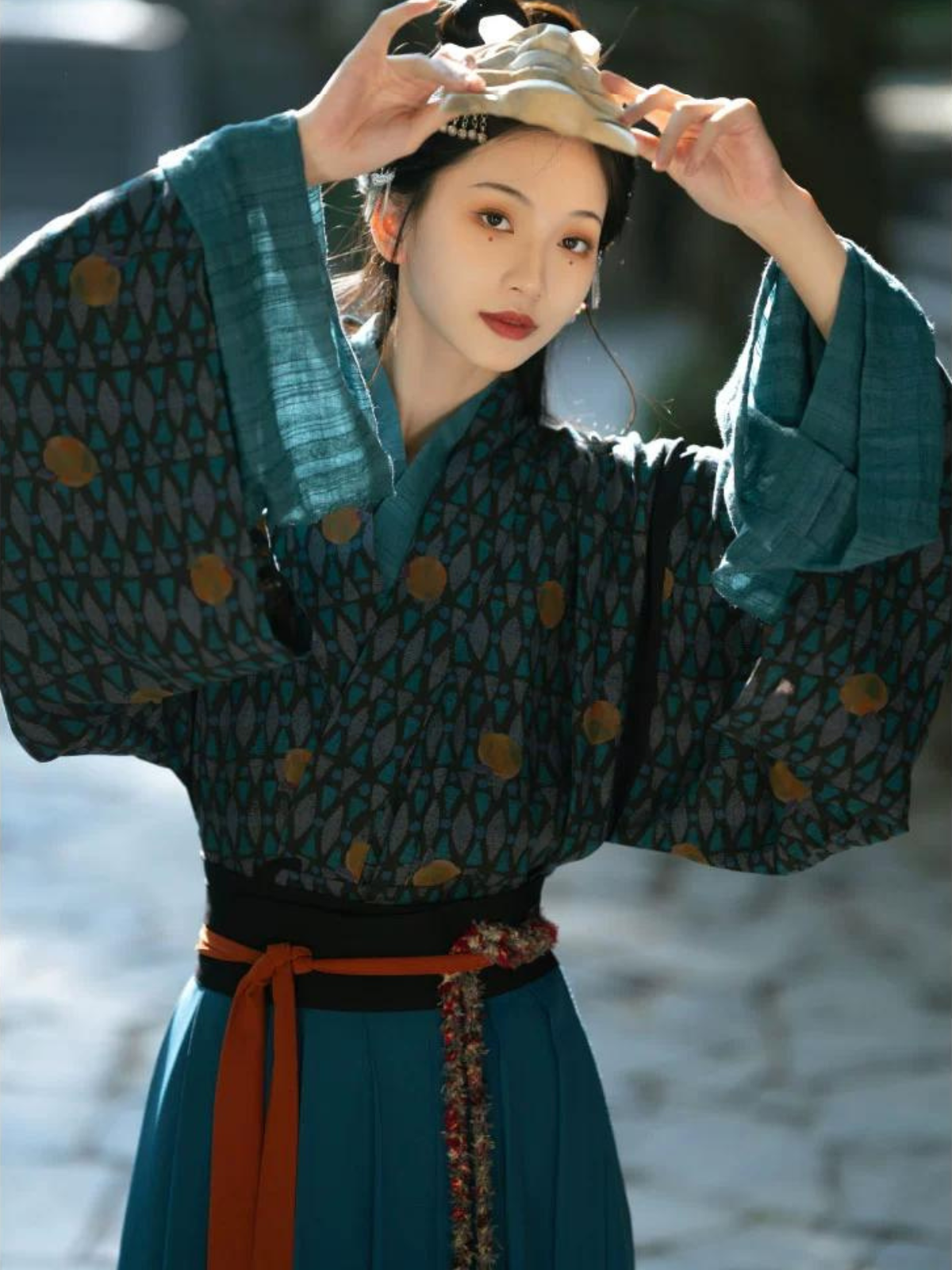 Ensemble Ruqun de restauration de la dynastie Jin Yebu 野步