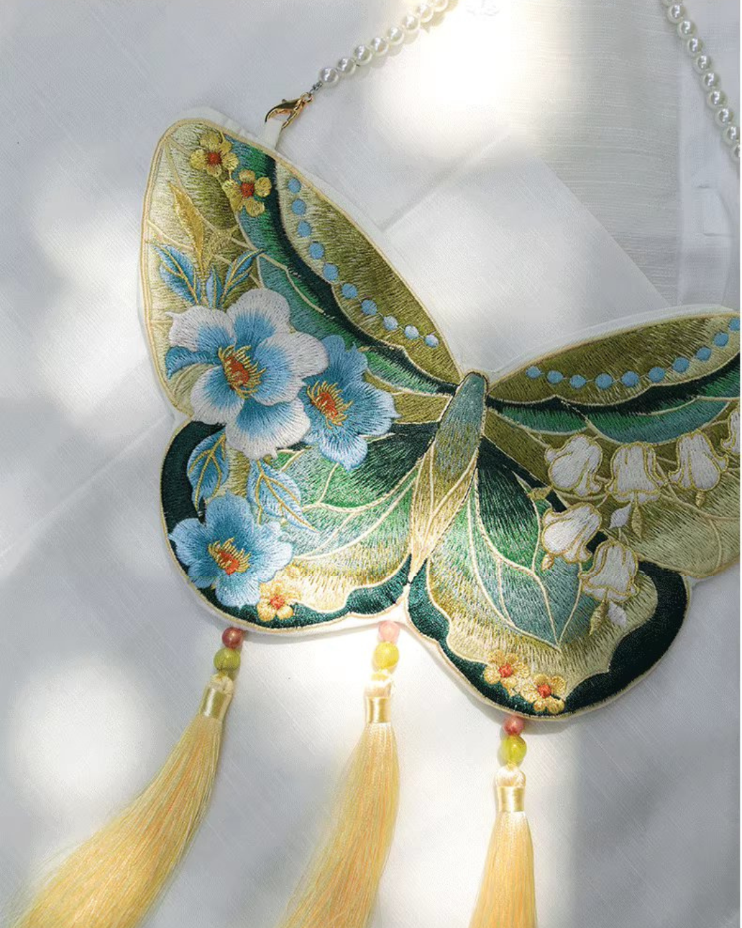 Double Papillon 双面蝴蝶 Sac à Main Réversible