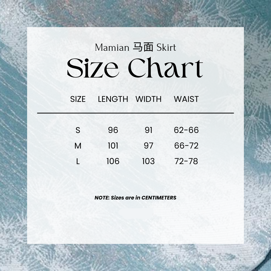 Pine & Snow 有松雪 Ensemble Bijia Aoqun brodé de la fin de la dynastie Ming