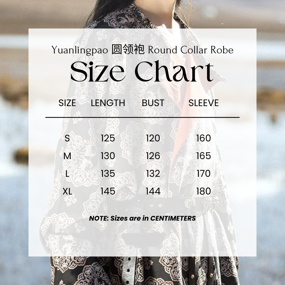 Yan Ge Xing 燕歌行 Yuanlingpao double couche pour hommes de la dynastie Tang