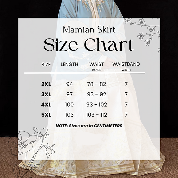 Taozi 桃子 Персиковая юбка Ming Dynasty размера плюс