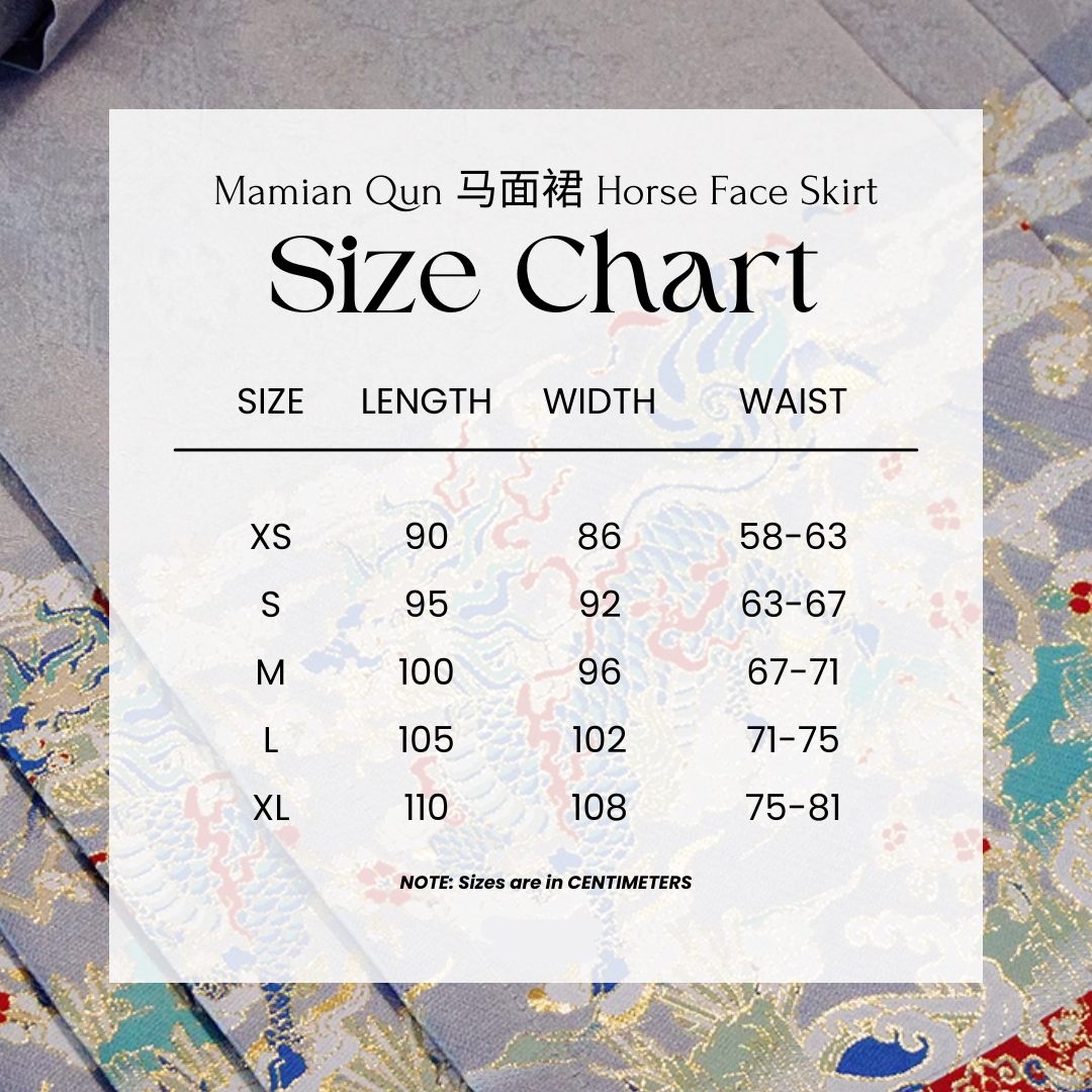 Qilin 麒麟 Jupe Mamian Licorne Dorée