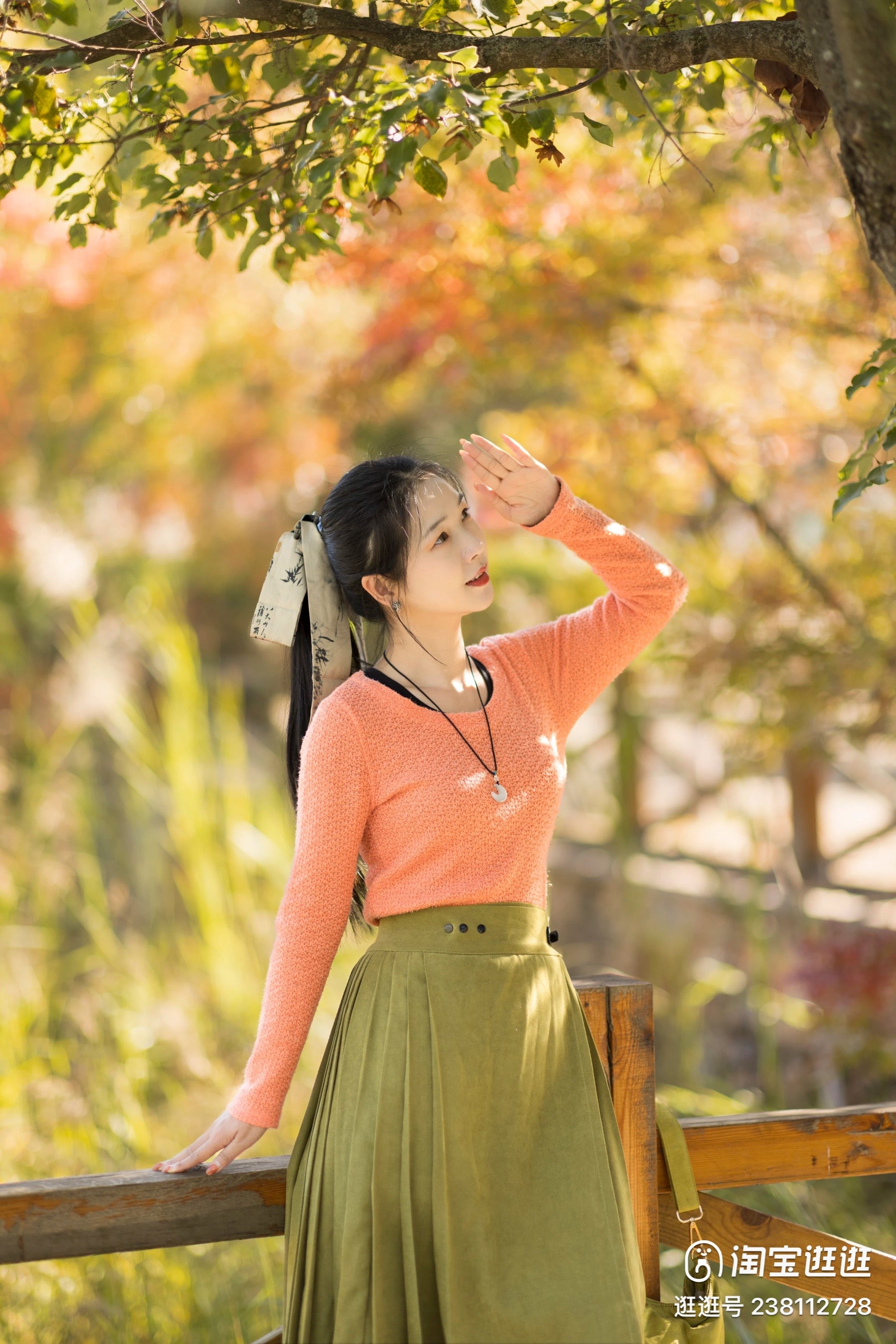 Momao Xiewen 磨毛斜纹 Регулируемая модернизированная юбка из матового твила с карманами Mamian