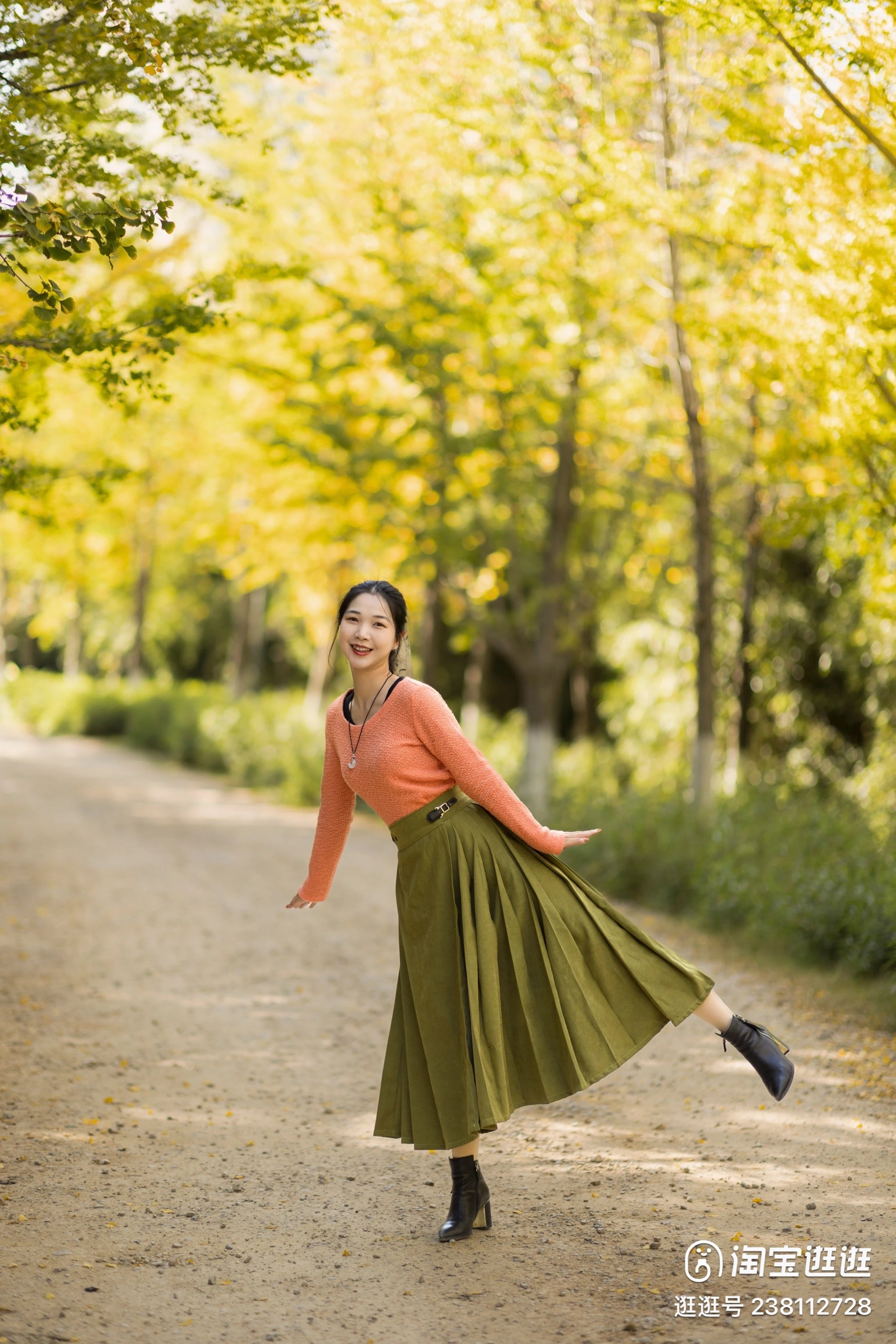 Momao Xiewen 磨毛斜纹 Регулируемая модернизированная юбка из матового твила с карманами Mamian