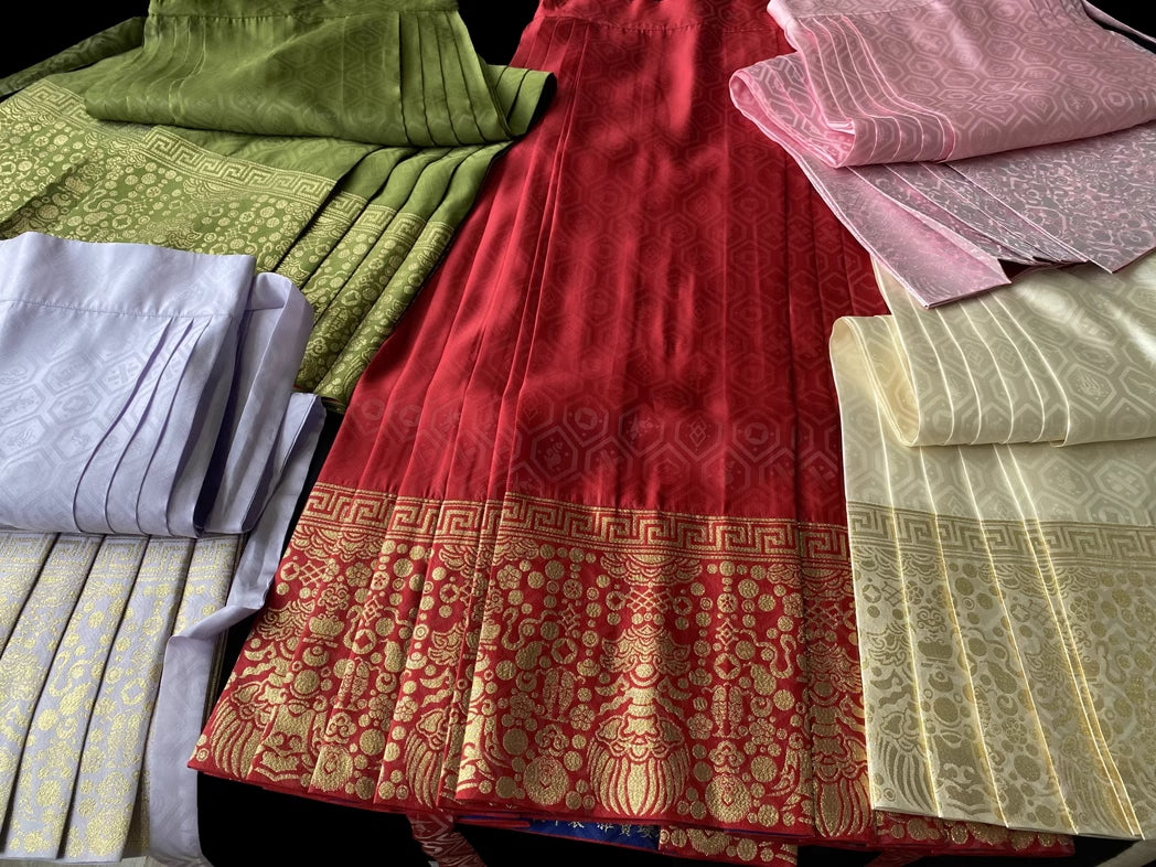 Бао Цза 宝藏 Драгоценные сокровища Юбка Мамиан династии Мин