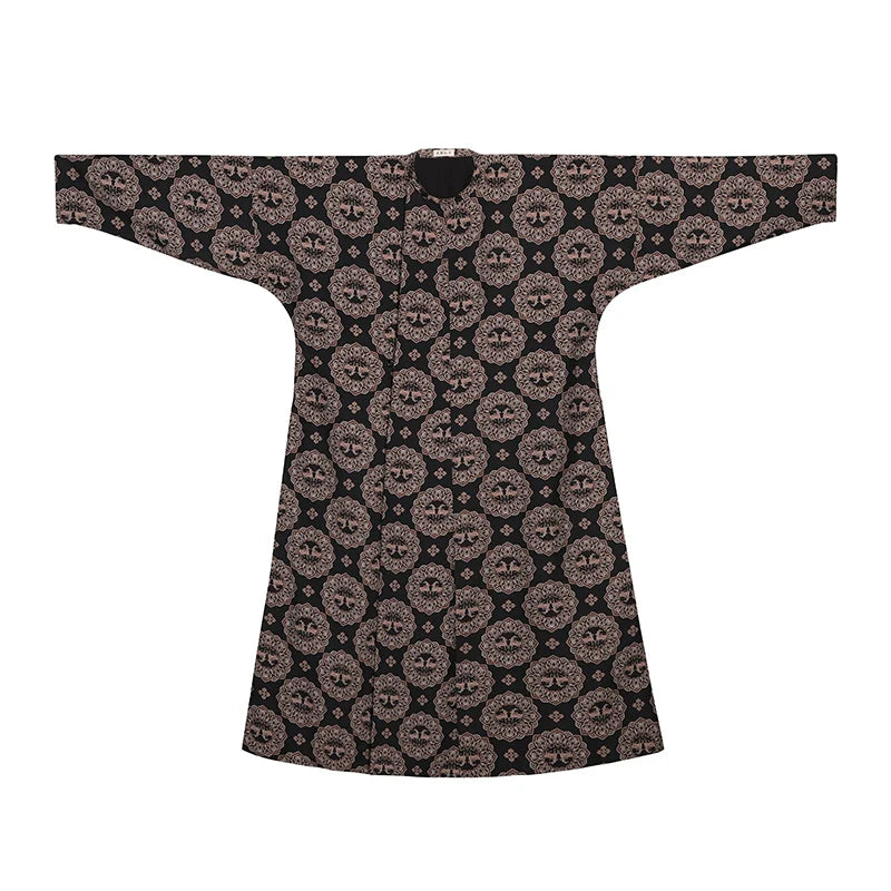 Yan Ge Xing 燕歌行 Yuanlingpao double couche pour hommes de la dynastie Tang