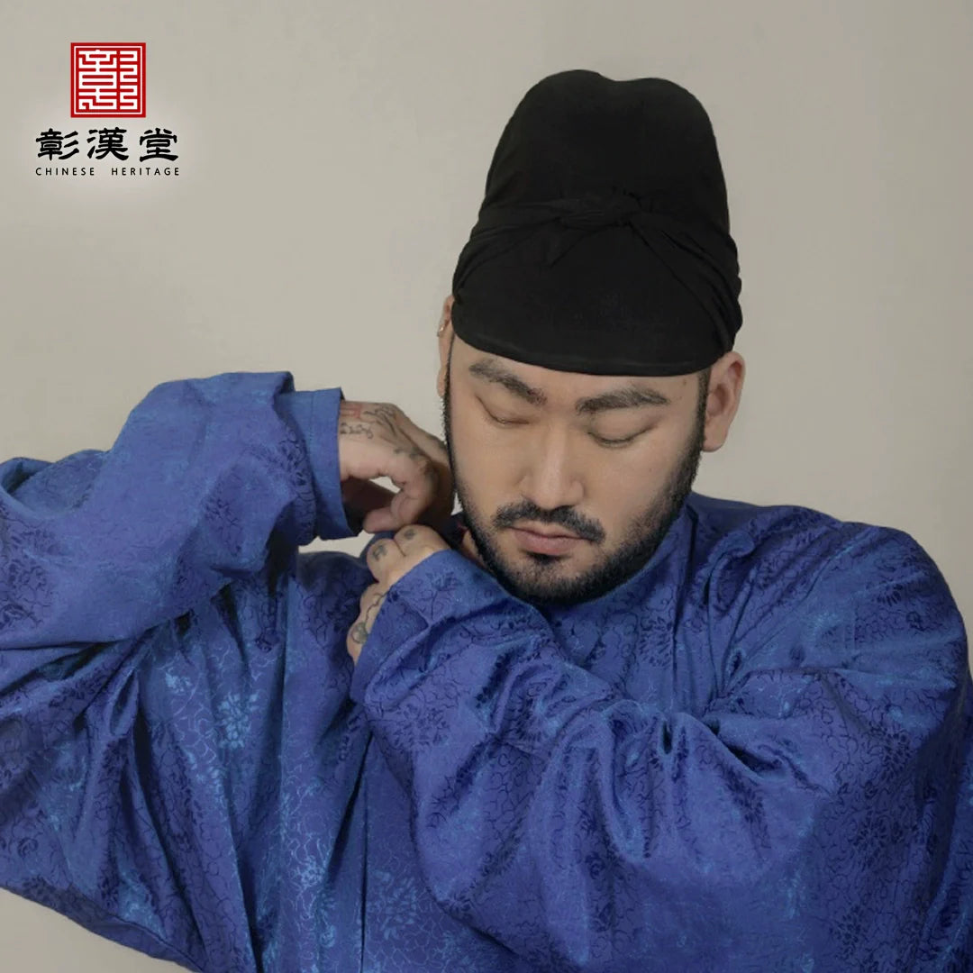 Мужская восстанавливающая повязка на голову Fu Tou 幞头 Tang Dynasty для мужчин и унисекс