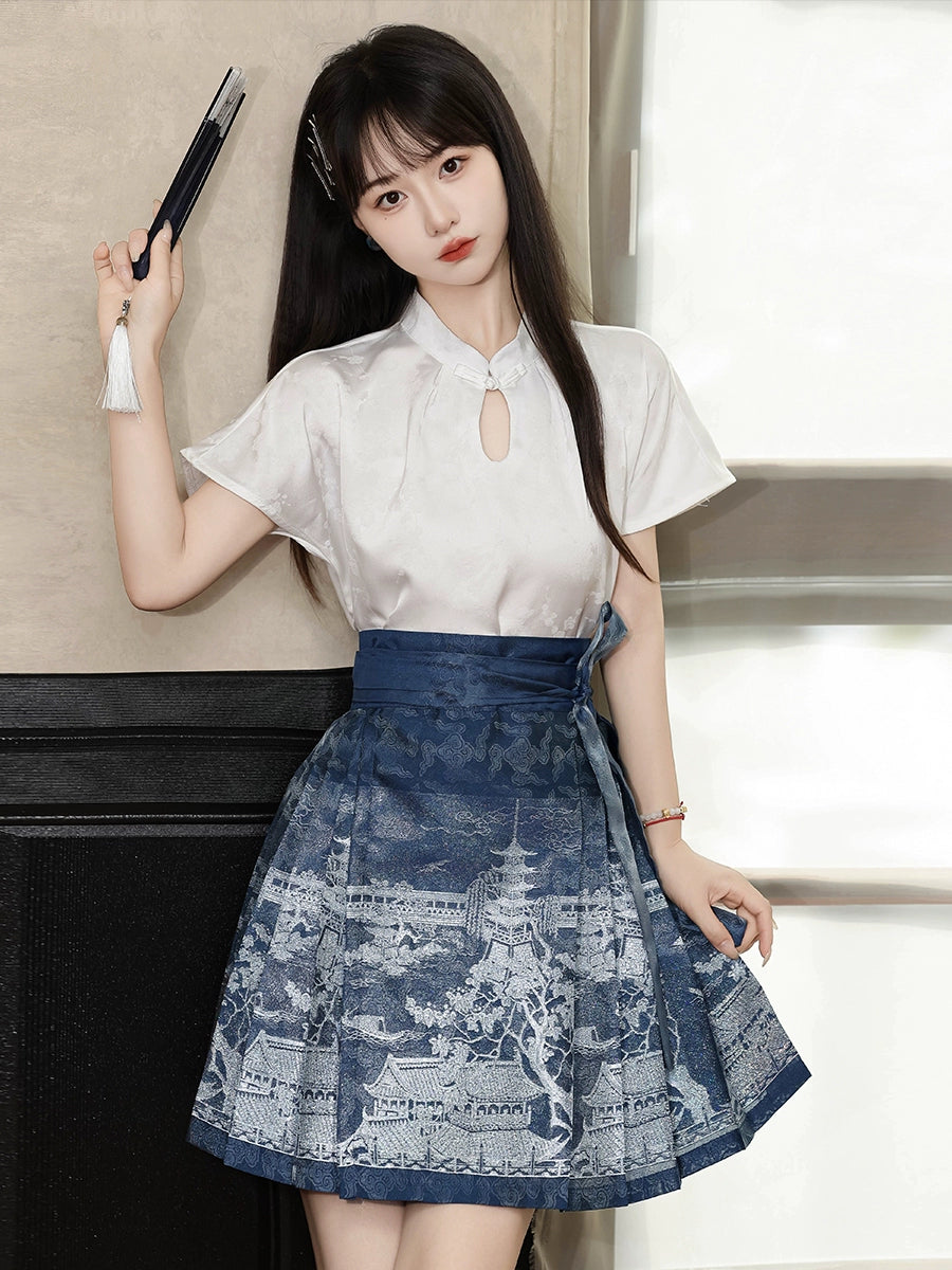 Duojinglou 多景楼 MODERNIZED MING DYNASTY MAMIAN QUN