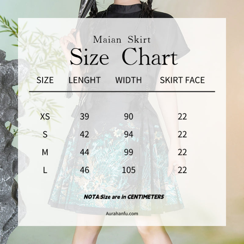 XUAN JI 玄机 Jupe courte mystérieuse en forme de visage de cheval