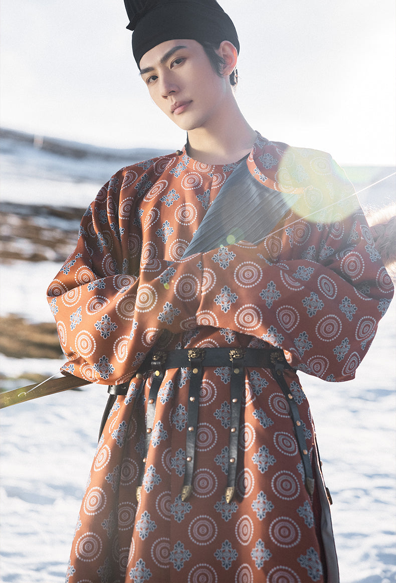 Sai Xia Qu 塞下曲 Tang Dynasty Мужская одежда и реставрация унисекс Yuanlingpao