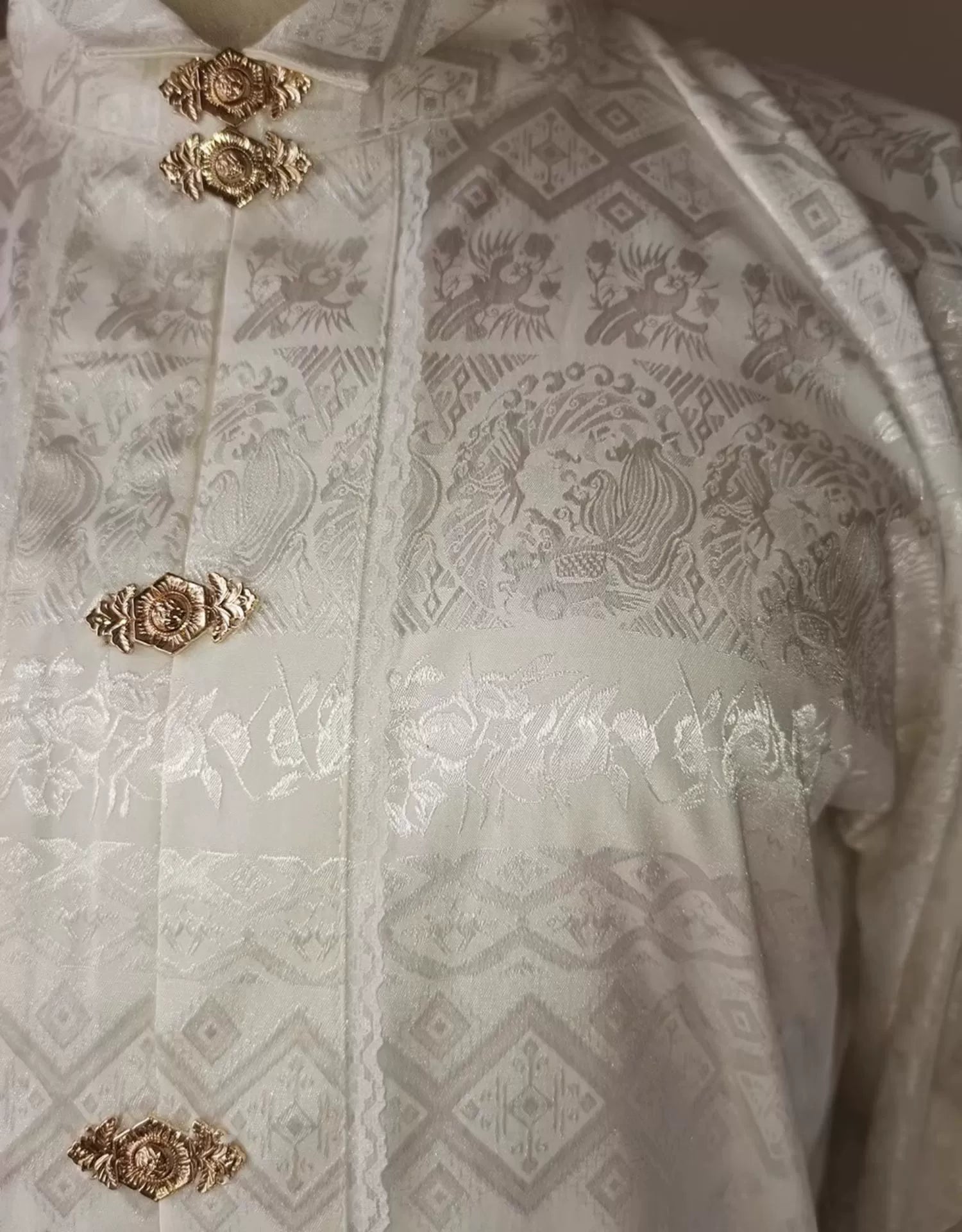 Doufu 豆腐 Tofu Ming Dynasty Атласный топ больших размеров Liling Duijin Pipa с рукавами