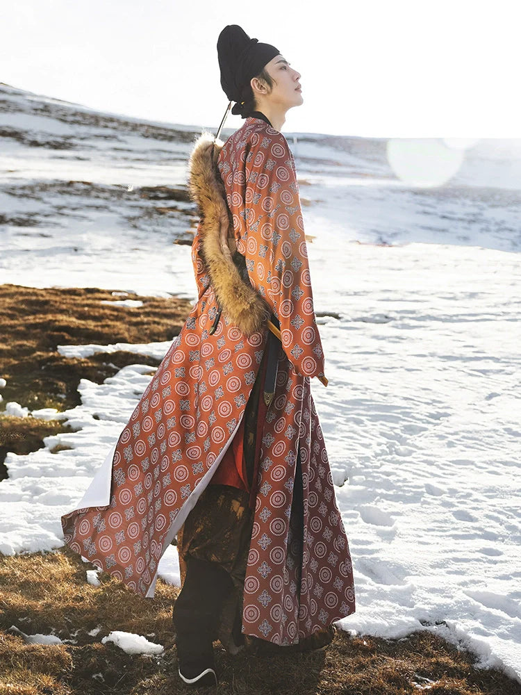 Sai Xia Qu 塞下曲 Tang Dynasty Мужская одежда и реставрация унисекс Yuanlingpao