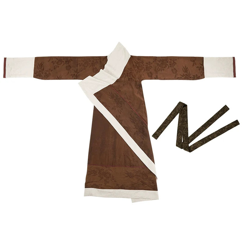 Five String Melody 五弦华韵 Модернизированный комплект халатов из шелкового шелка Quju Zhiju времен династии Хань