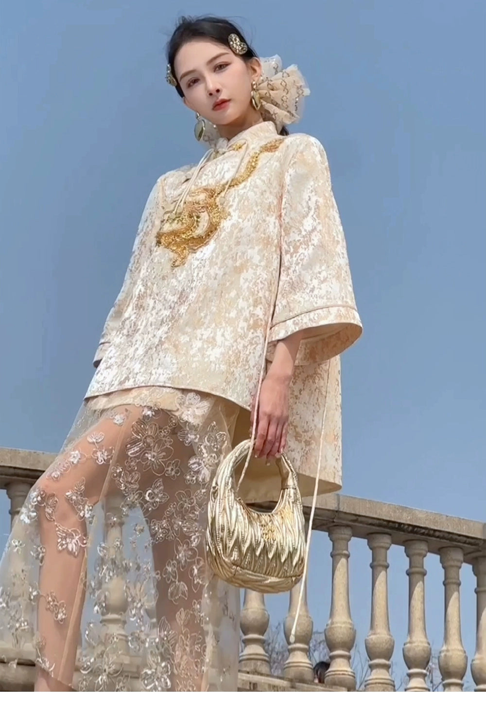 Чжу Лун Лин 烛龙令 Новый улучшенный набор в китайском стиле династии Сун