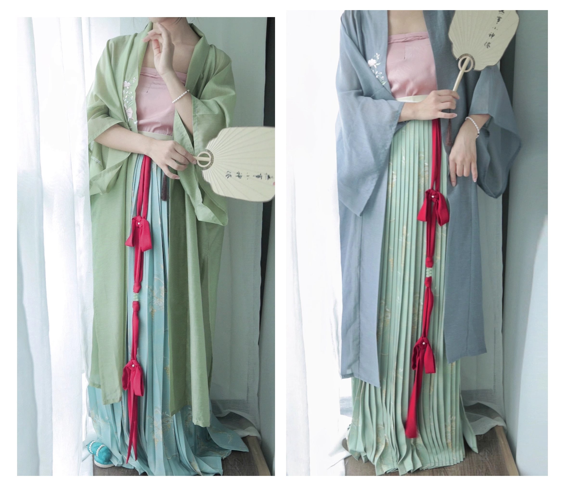 Yunjian Yilan 云间一篮 Юбка Baidiequn «Корзина в облаках» династии Сун