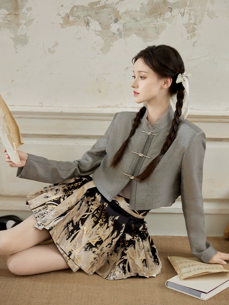 Shan Hai Hu Juan 山海画卷 MODERN DAILY HANFU SET