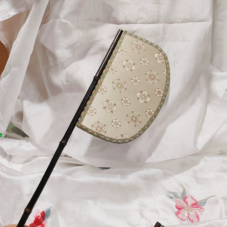 Туан Хуа 团花 Цветочная эмблема унисекс, односторонний веер Ху Шань