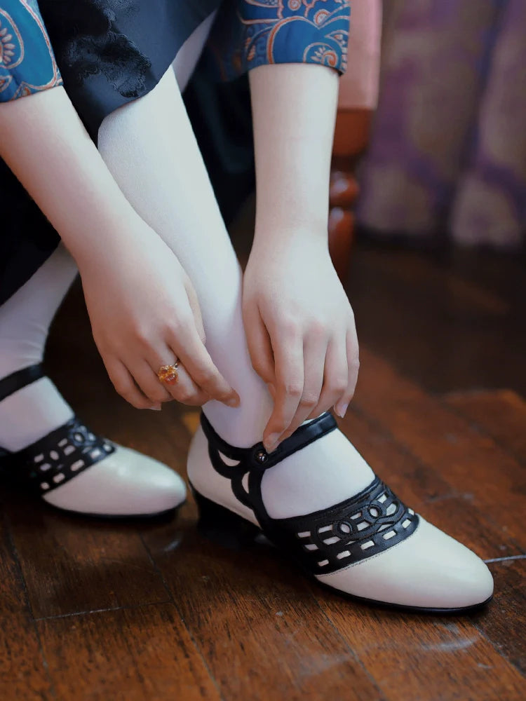 Однажды в Пекине 北平往事 Обувь из кожи из козьей кожи для отдыха, 1920-е годы