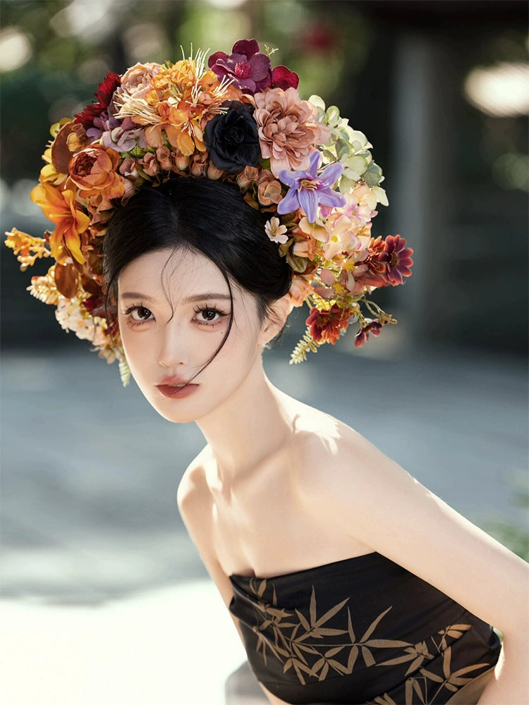 ZHU YING 竹影 Ensemble Hanfu de robe de cheval d'ombre en bambou