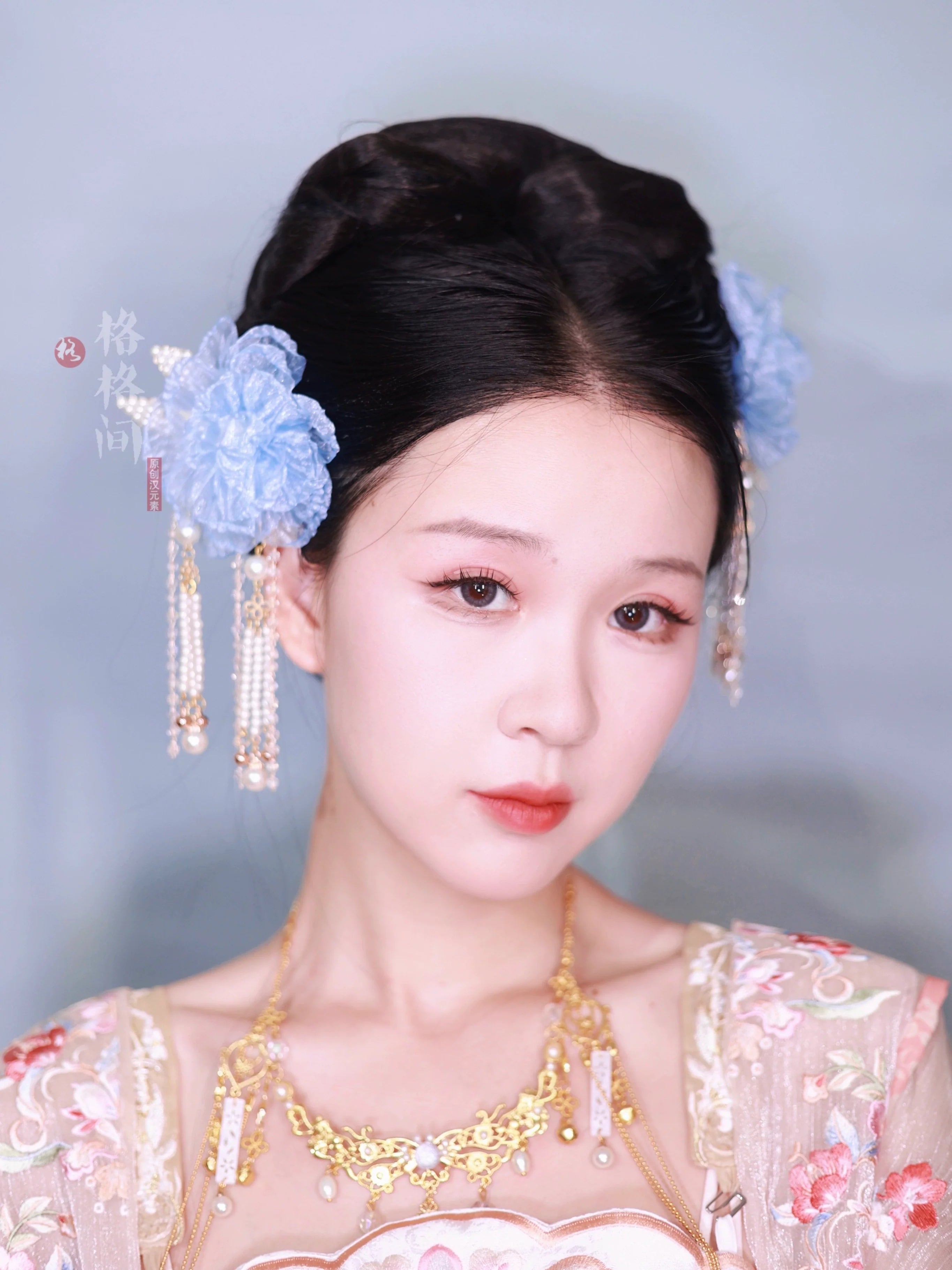 Заколки для волос Qing Mu 清雾 Clear Mist Flower Fairy
