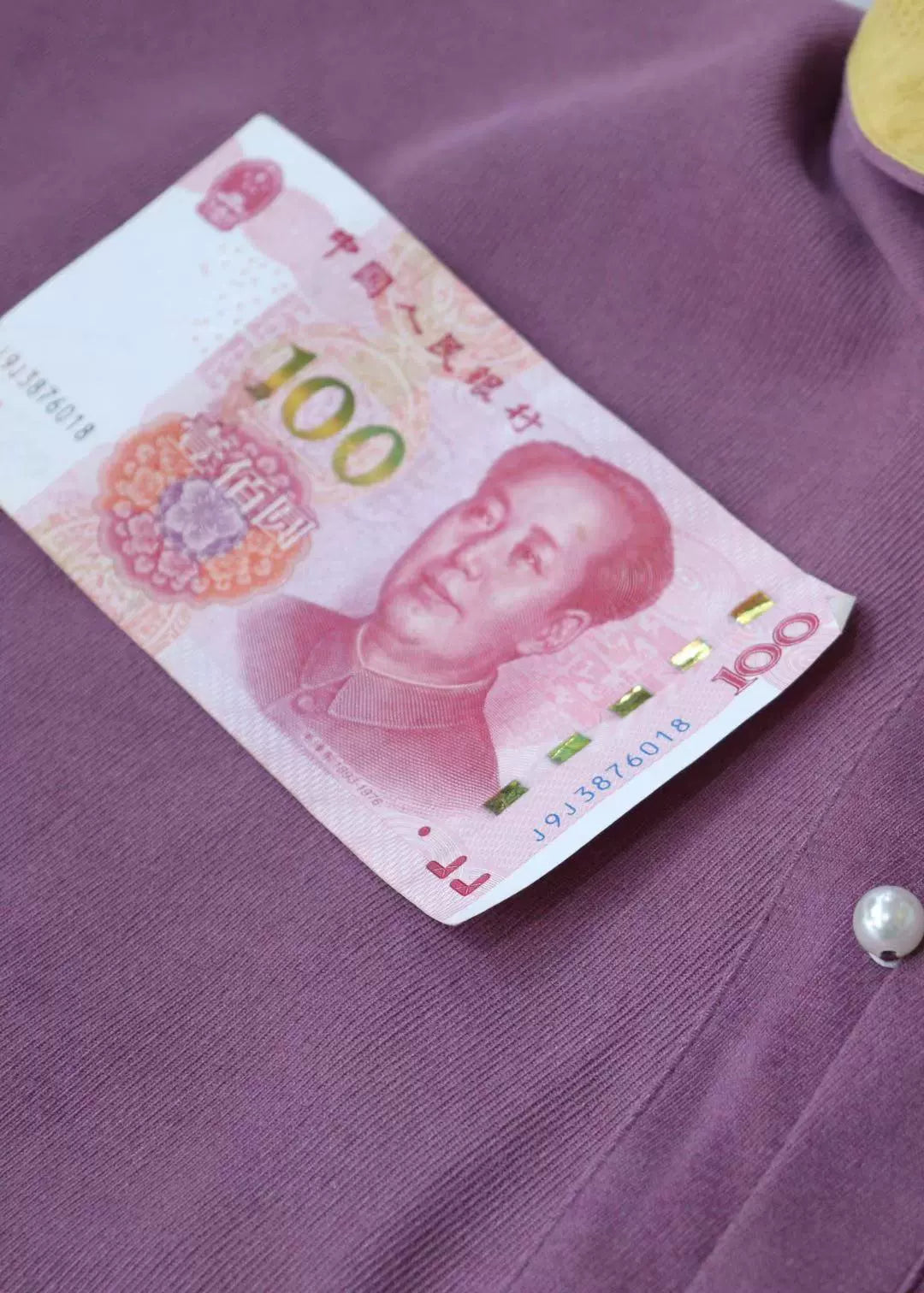 Яичный желток 熟蛋 Династия Мин, контрастный воротник, рукава пипа, рубашка Liling Duijin