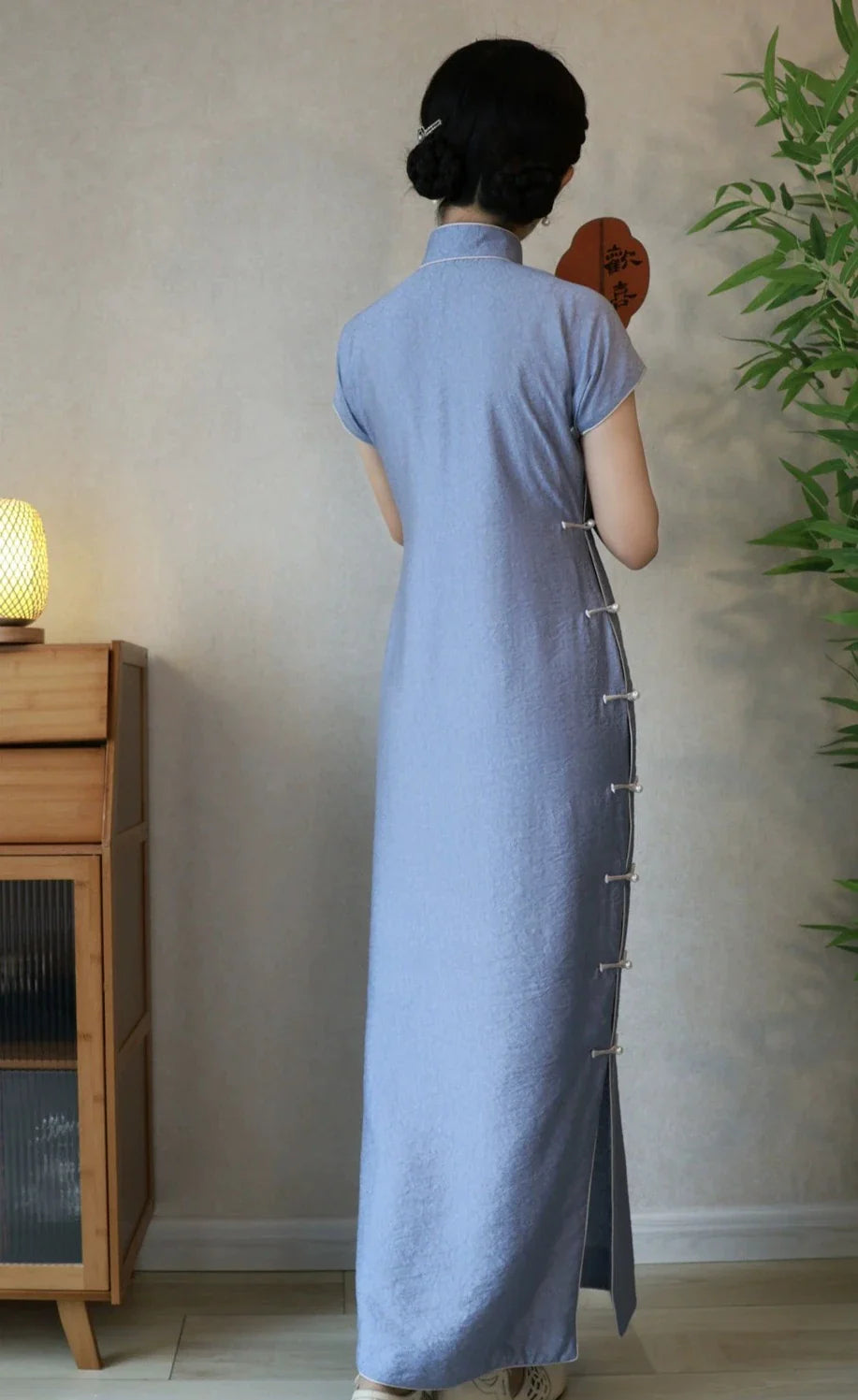 Gu Shu 古书 Daily Pearl Qipao des années 1930