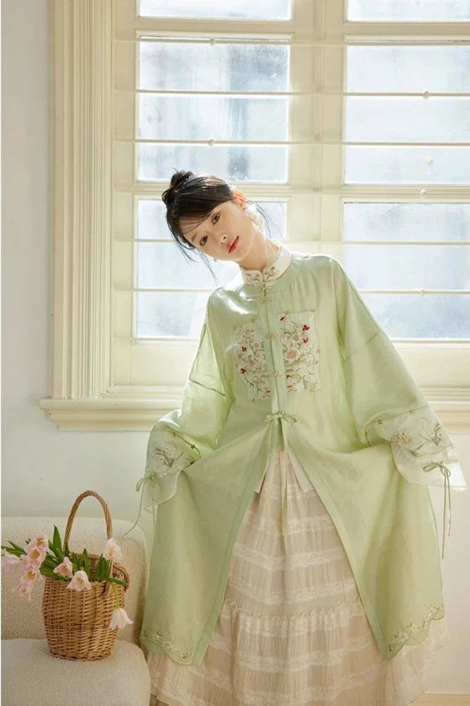 Рай 天堂 Модернизированный комплект династии Мин Юаньлин Чаншань Мамиан Весенний Аокюнь