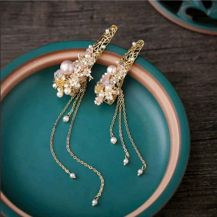 Lóng Huā 龙花 Dragon Flower New Chinese Style Finger Nail Guards