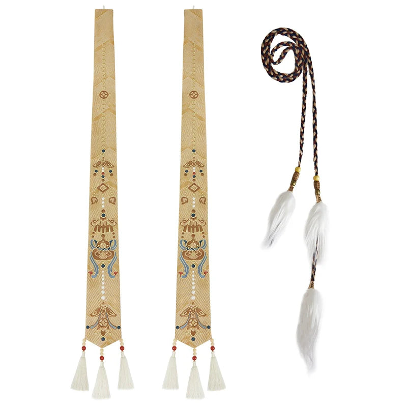 Цзюяо Цзиньчжи 九曜金枝 Золотая ветвь династии Мин Цзяолин Аокюнь Набор облачных ошейников