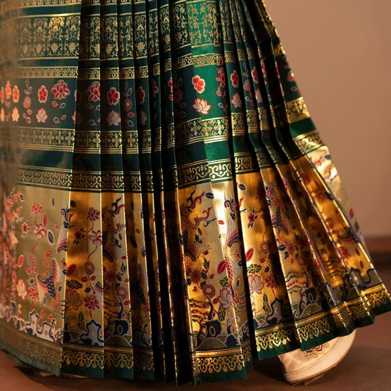 Mudan 牡丹 Jupe Mamian de mariage pivoine et faisan