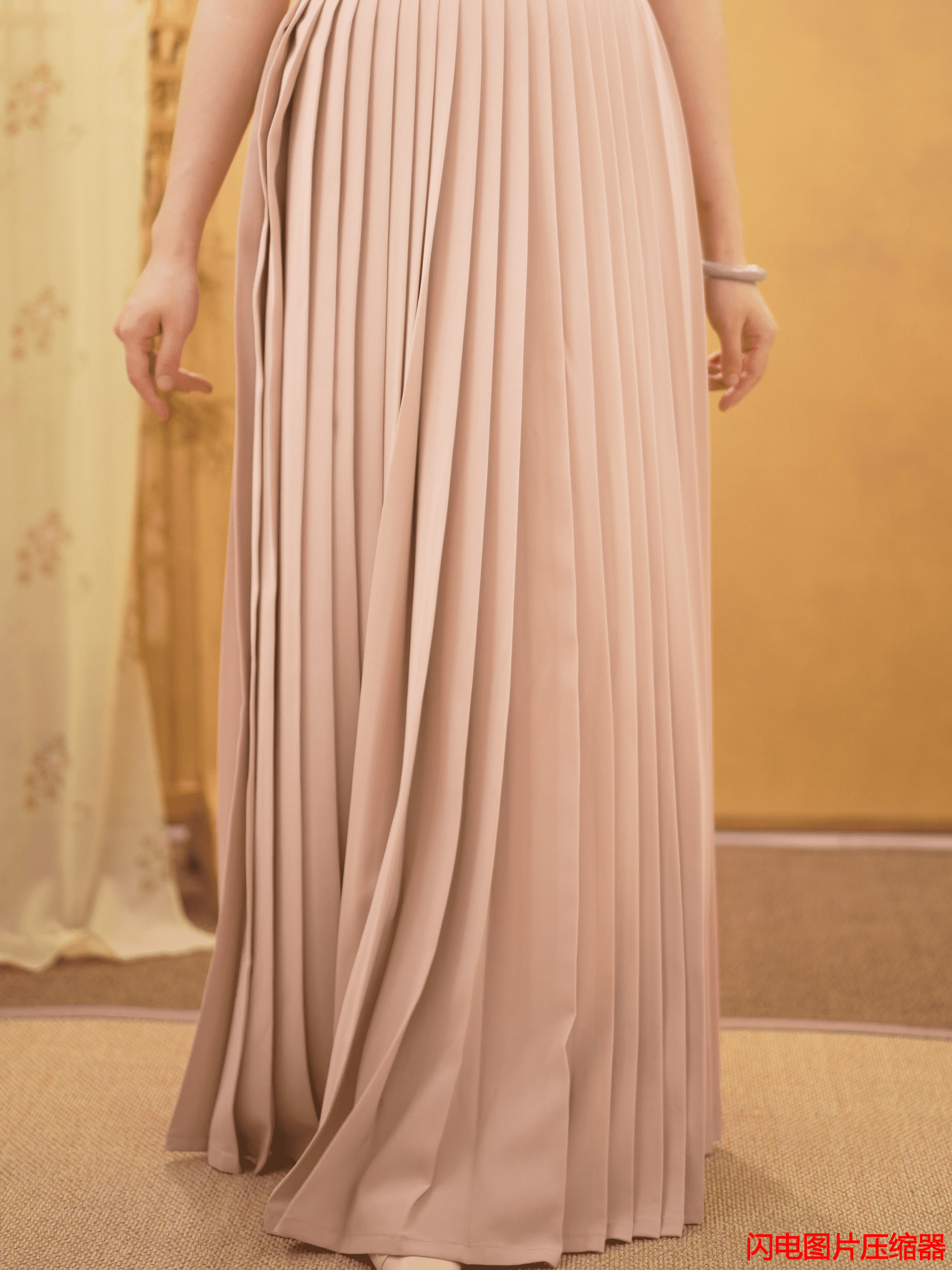 Caiqun 彩裙 Базовая разноцветная юбка Baidiequn