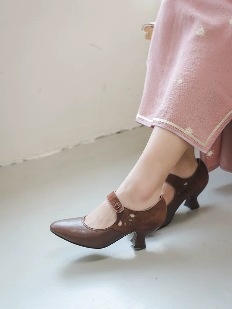 Бокал для вина 酒杯 Репродукция туфлей из воловьей кожи 1920-х годов