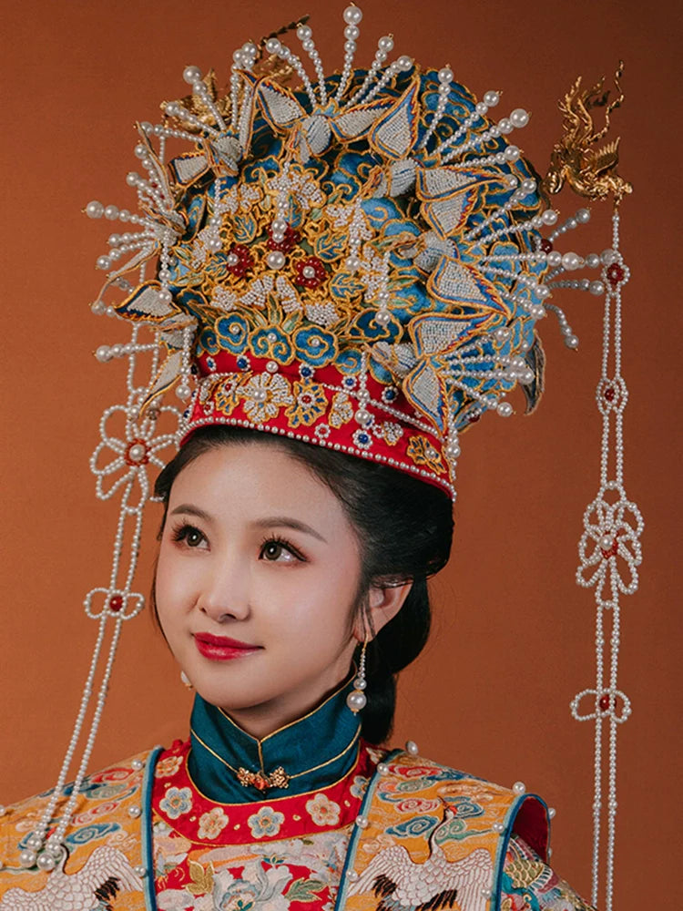 Чаннин Дигуань 翟冠 Королевская корона и аксессуары