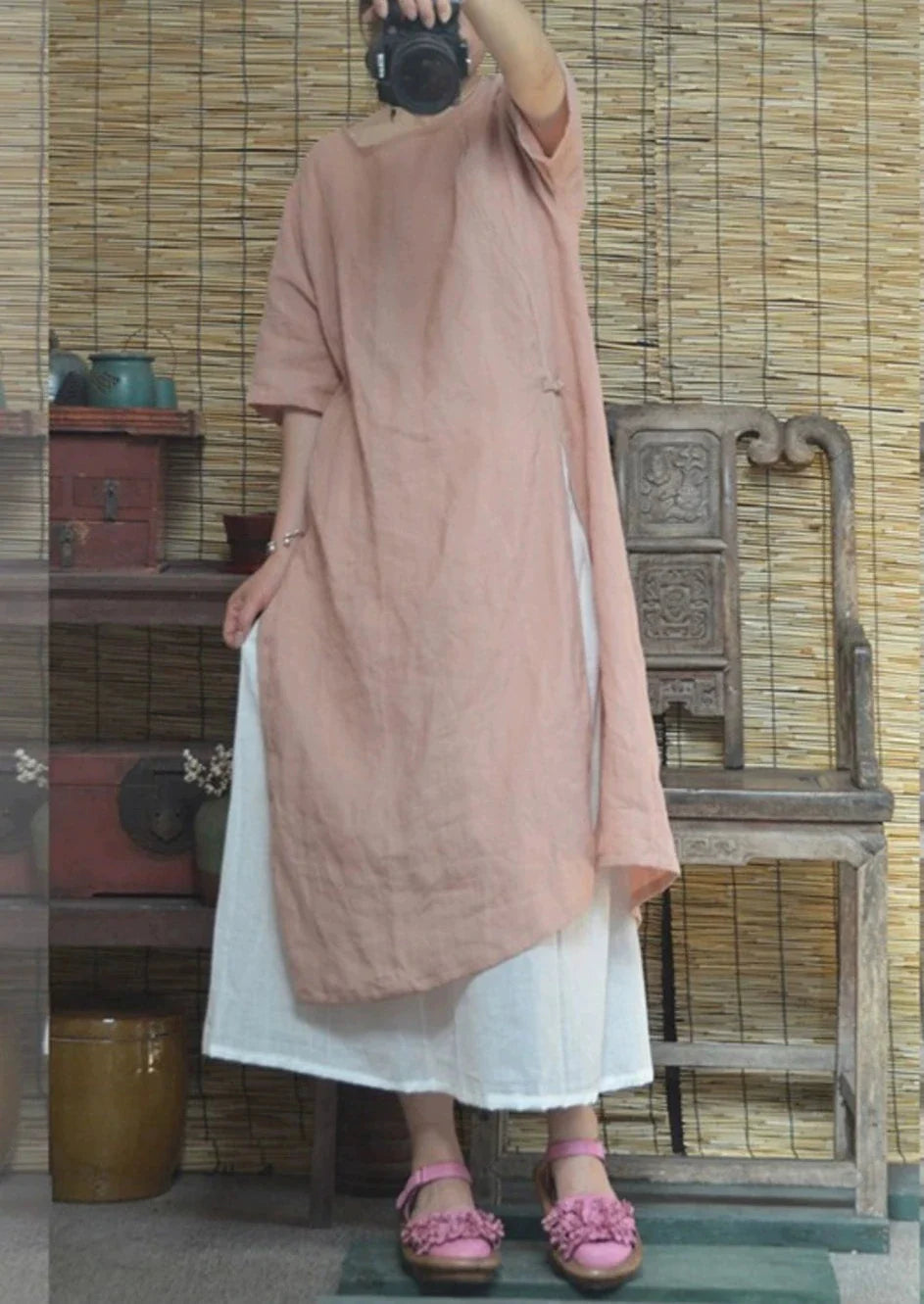 Shui Yuyu 水与鱼 Нижнее белье из светлого хлопка различных цветов