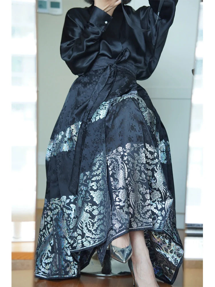 Luo Dian 螺钿 Юбка из перламутра большого размера Mamian