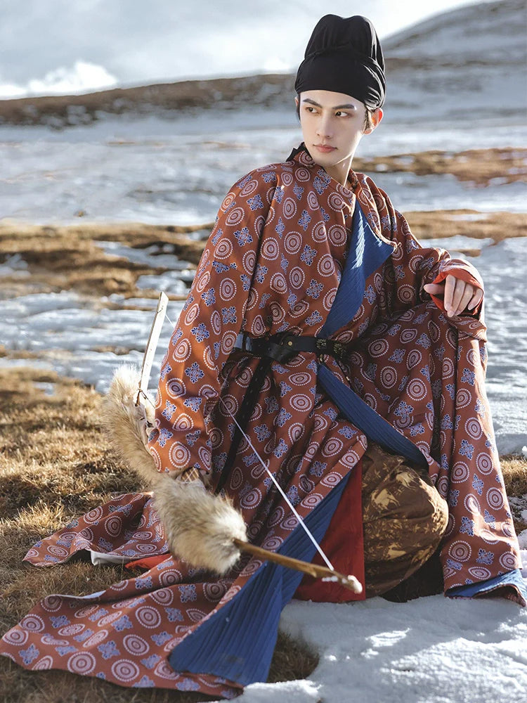 Sai Xia Qu 塞下曲 Tang Dynasty Мужская одежда и реставрация унисекс Yuanlingpao