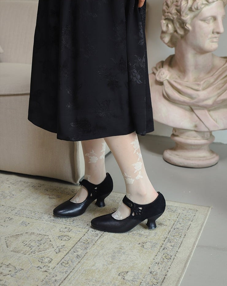 Бокал для вина 酒杯 Репродукция туфлей из воловьей кожи 1920-х годов