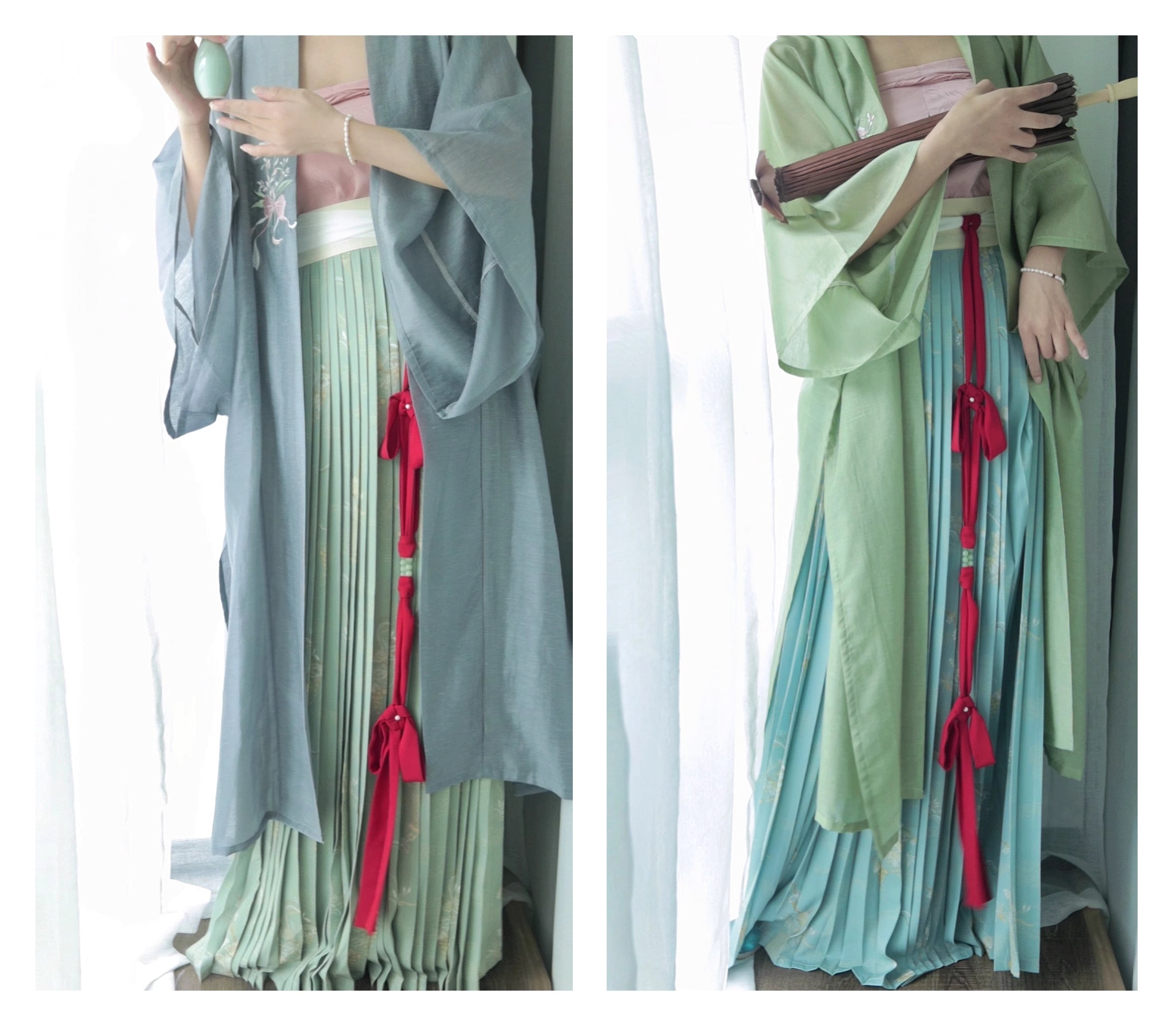 Yunjian Yilan 云间一篮 Юбка Baidiequn «Корзина в облаках» династии Сун