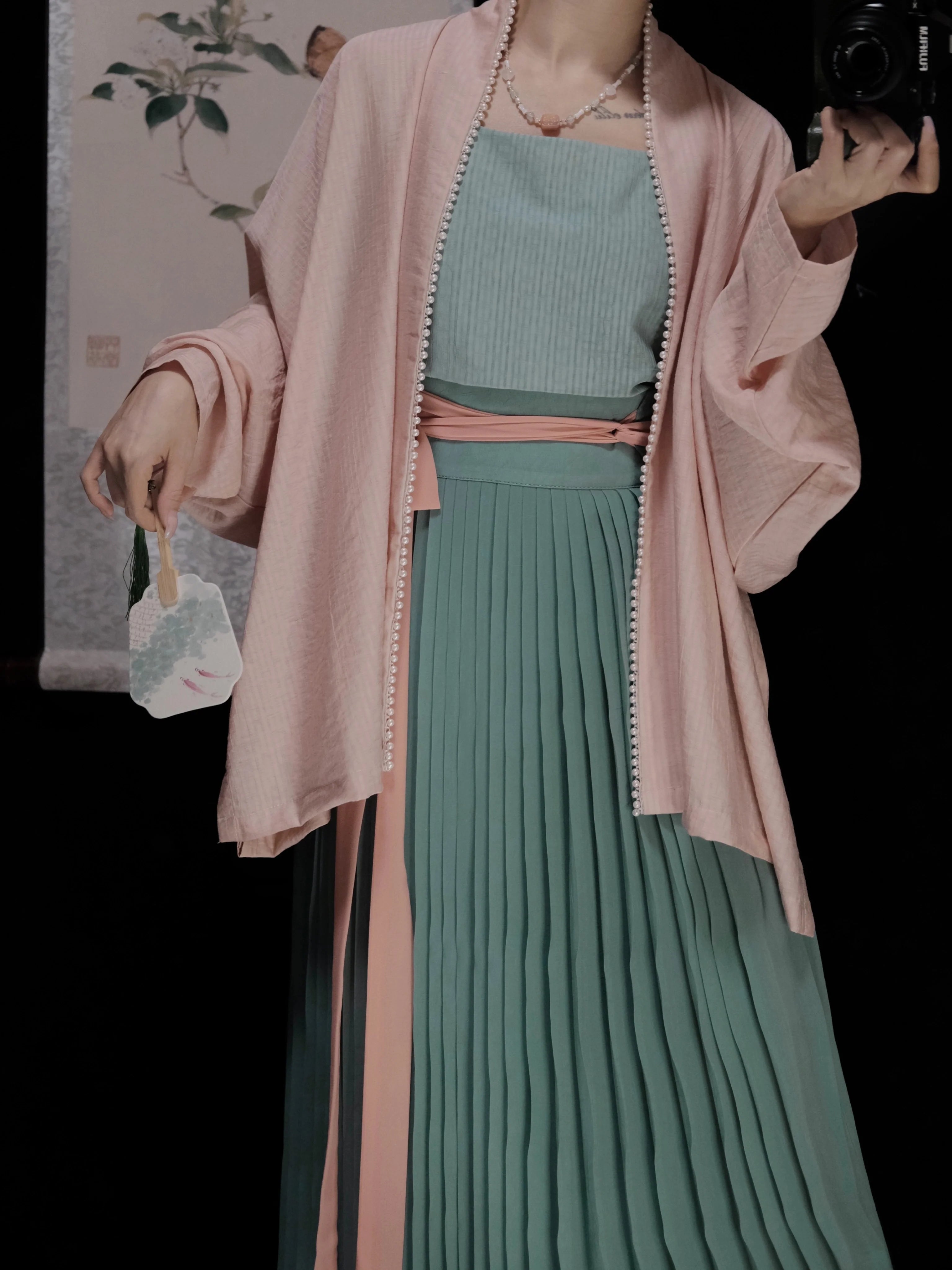 Yaoyao 夭夭 Budding Pearls Modernized Song Dynasty Feijixiu Top