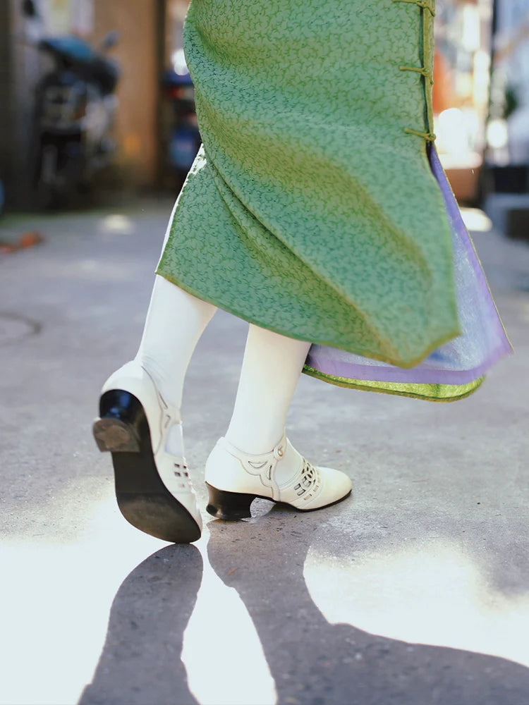 Однажды в Пекине 北平往事 Обувь из кожи из козьей кожи для отдыха, 1920-е годы