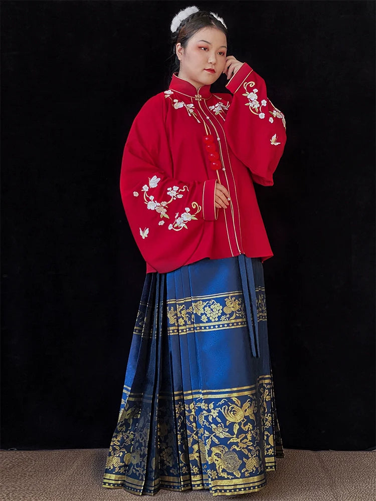 Taozi 桃子 Персиковая юбка Ming Dynasty размера плюс