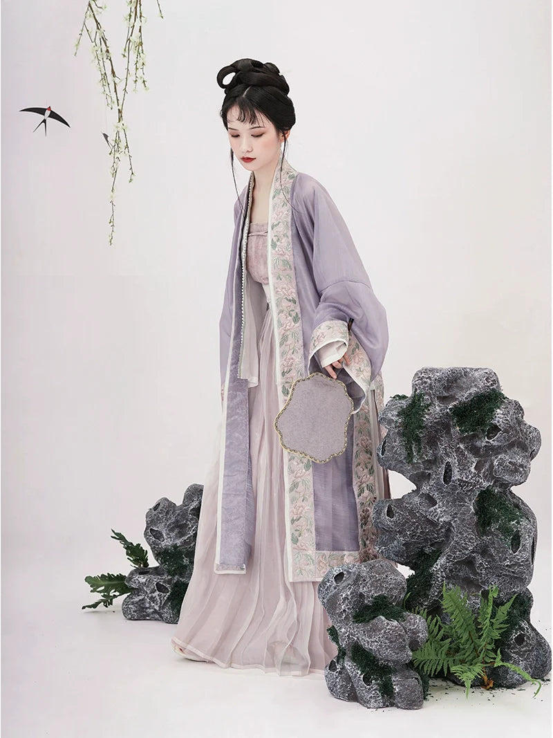 Xue Qing 雪青 Lilac Pearl Song Dynasty Ruqun