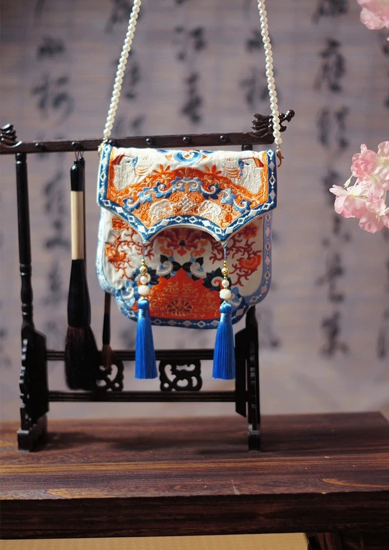 Dunhuang Lianhua 敦煌蓮花 Porte-monnaie pour téléphone Dunhuang Lotus