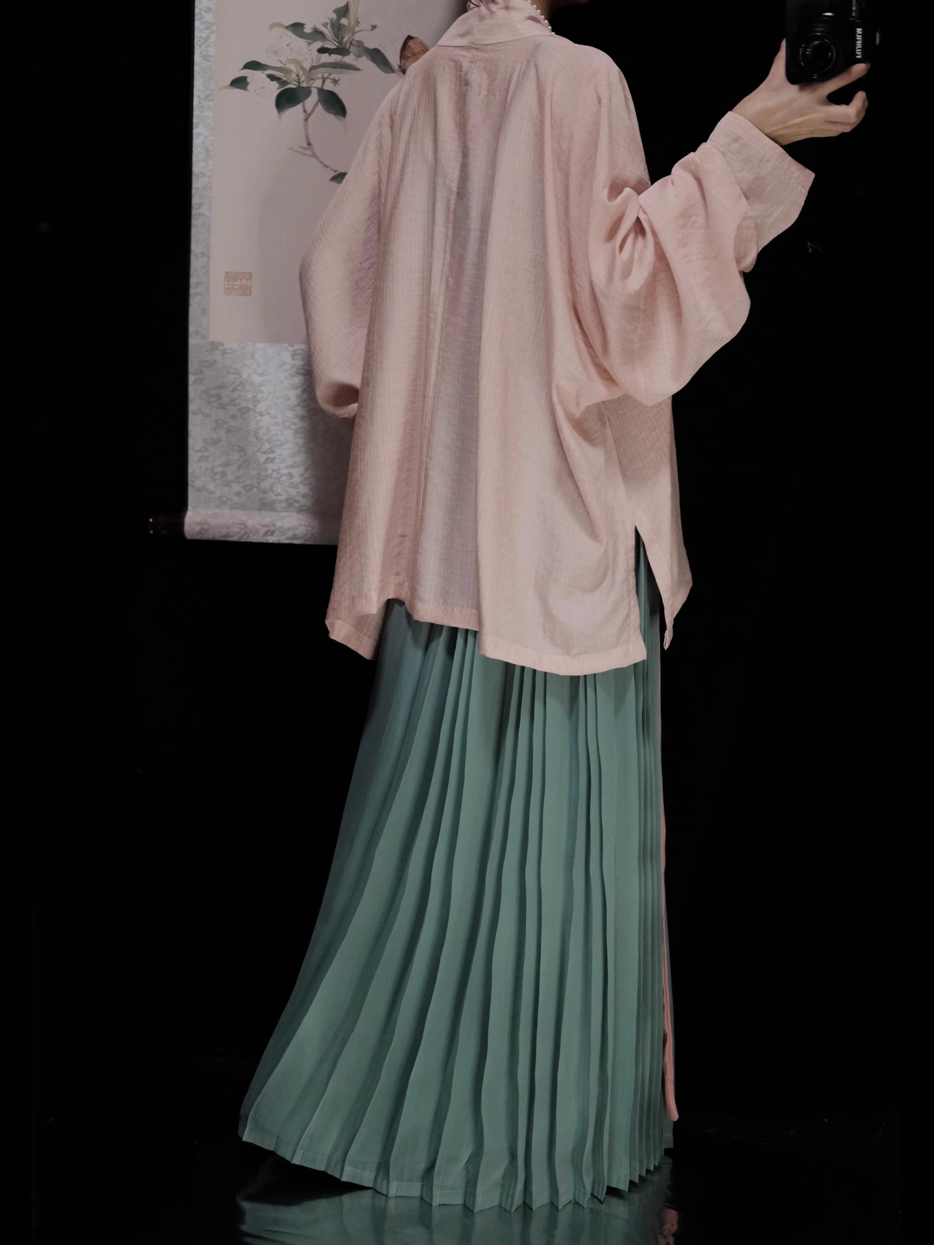 Pu Tao 葡萄 Raisin Dynastie Song Diverses jupes Baidiequn