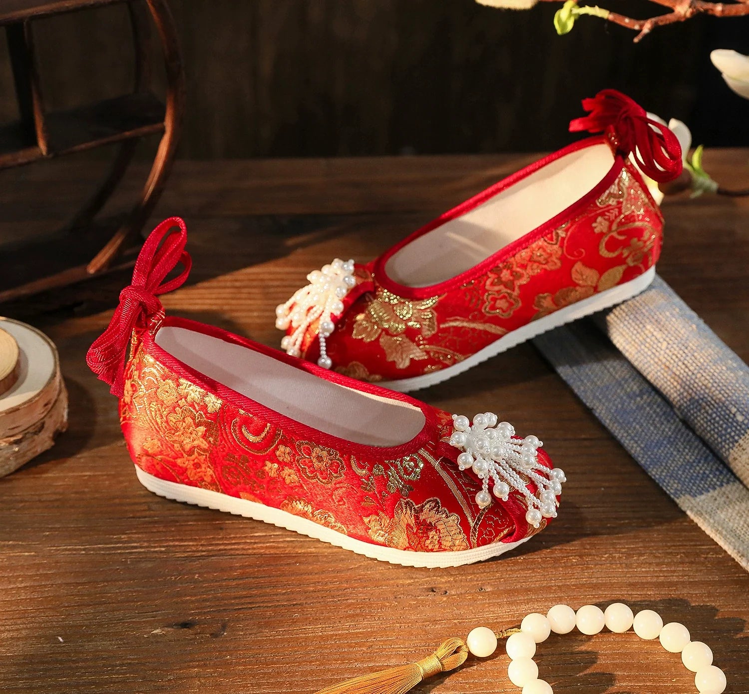 Zhe Zhi 折纸 Складная бумага Song Ming Cloud Head Dengyun Lü Shoes