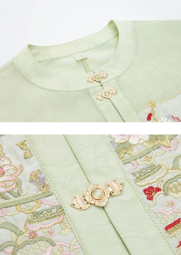 Рай 天堂 Модернизированный комплект династии Мин Юаньлин Чаншань Мамиан Весенний Аокюнь